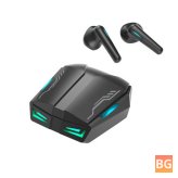 Sanag H6S Bluetooth Earbuds - 5.0 Game Low Latency Wireless Headphones with Mic