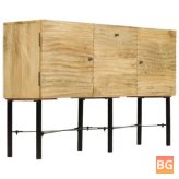 Mango Wood Sideboard - 118x30x70 cm