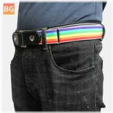 Adjustable Wild Jeans Belt with PU Leather