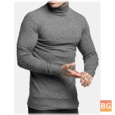 Cotton Long Sleeve Sweater for Men