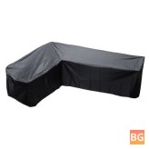 L-Shaped Outdoor Furniture Cover