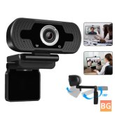 U4-N HD 1080P 110° Wide Angle Auto focus USB Webcam for Conference Camera Built-in Noise Reduction