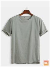 Summer T-Shirts - Mens Solid Colors