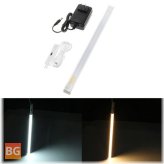 5W 36 LED Cabinet Light with hand scanning induction switch and DC24V 1A power supply