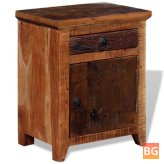Nightstand with Solid Wood