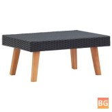 Garden Coffee Table - Poly Rattan