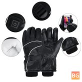 Electric Heated Waterproof Gloves for Winter Outdoor Activities