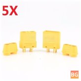 5 Pair Amass XT90+ Connector - Male & Female