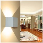 7W Aluminum Cube COB LED Light - Modern Home Lighting