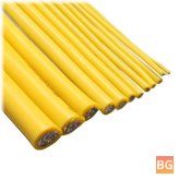 Yellow 3M Silicone Wire - 8/10/12/14/16/18/20/22/24/26 AWG