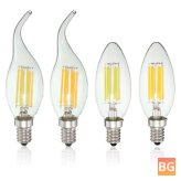 Dimmable LED Filament Candle Bulb