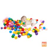 Swim Pool for Kids - 20 Pcs Colorful Plastic Ocean Ball Baby Toys
