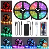 Waterproof RGB Strip Light with Controller - 10M
