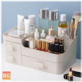 Desktop Cosmetic Storage Box for Makeup, Jewelry, Home Décor