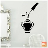 ManiArt Wall Decal - Beautify Your Salon or Home with Nail Polish Design