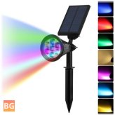 Outdoor Security Light - Solar Colorchanging 7 LED