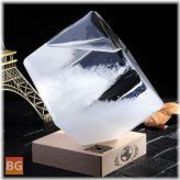 Weather Forecast Glass Cube Forecaster - Barometer and Decor