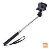 Action Sportscamera Monopod with Handheld Selfie Stick