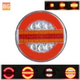 Hamburger Tail Light with 49 LED Lights - Sequential