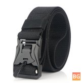 Military Tactical Belt with Buckle and Zinc Alloy Quick Release Waist Belt