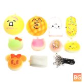 Child's Toys - PU Foam Sponge Elastic Ball - Funny Baby Toys - Cartoon - QQ Expression