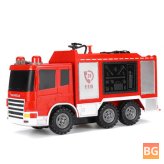 Toy Water Truck with 360° View of Fire Truck and Music Light
