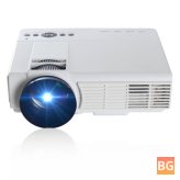 3D Home Theater LED Projector - 1080P 3000 Lumens