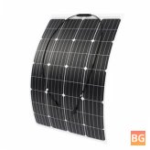 Semi- Flexible Solar Panel Charger for 120V/18V
