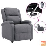 Electric TV Recliner Chair Gray