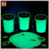 Plasticine Pearlescent Slime - Glow In The Dark