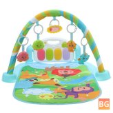 5-in-1 Baby Gym Play Mat with Music and Educational Toys