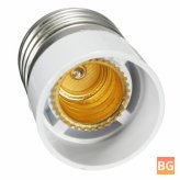 LED Light Bulb Socket Adaptor - E27 to E14