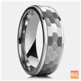 1pc Fashion Stainless Steel Creative irregular Geometric Ring