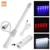 Outdoor Camping 5V/1A LED Light Bar with Emergency Warning Lamp