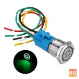 12V LED 5-Pin ON/OFF Switch with Waterproof Protection