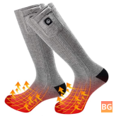 Thermal Hiking Socks with Remote Control Heating
