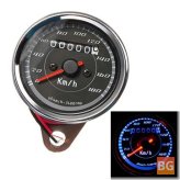 Odometer Speedometer Gauge Meter with Dual Color LED Backlight