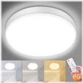 LED Ceiling Light - 24W - IP54 - Supports IR Remote Control