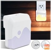 Dimmable Dusk-to-Dawn LED Night Light for Nursery Safety