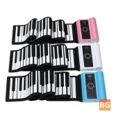 Piano with Bluetooth and Dual Speaker - Waterproof and Silicone - 88 Keys