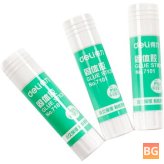 Solid Glue Stick (12-Pack) for Students and Office Use