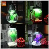 Hanging Lamp with Glass Sphere for Home Decor