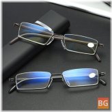 Half-Frame HD Light Reading Glasses - Unisex