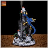 Dragon Holder for incense burners - 13.5x22.5cm