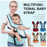 Infant Carrier Hip Seat, Soft Breathable Ergonomic Fabric Adjustable Buckle with All Seasons Hiking Shopping Travelling Seat for Newborns to Toddler