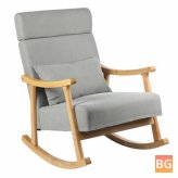 Padded Rocking Recliner Chair