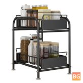 Kitchen Pull-Out Storage Rack