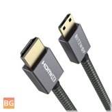 HDMI to HDMI Cable - 1.2m with 2.0 4K*2K@60H