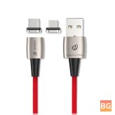 Huawei P30 Pro Fast Charging Cable with LED Light - 3A Type C