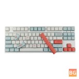 Salmon XDA Keycap Set for Mechanical Keyboards